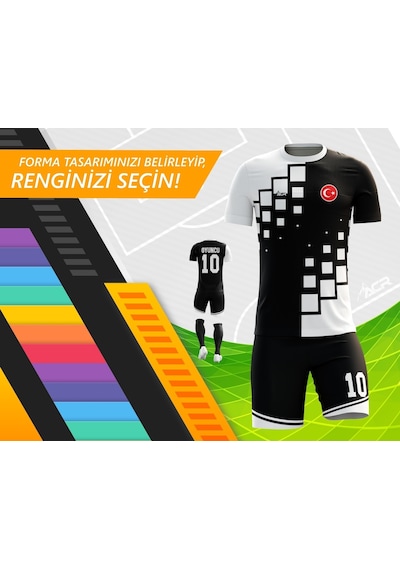 Acr Giyim Kişiye Özel Futbol Forması - Dizayn : Dijital
