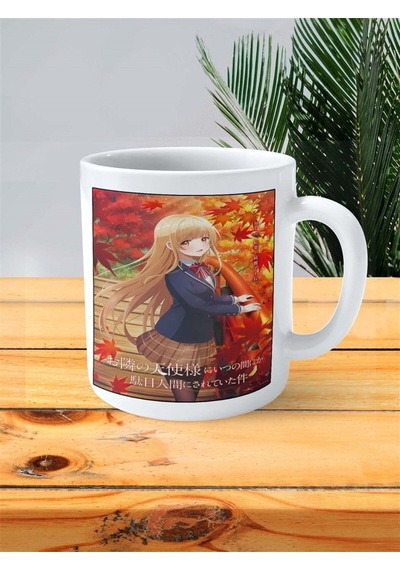 Otonari No Tenshi-sama Ni Itsunomanika Baskılı Kupa Bardak Kişiye Özel Model 1 Çok Renkli