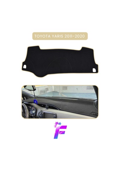 Toyota Yaris 2011-2020 Torpido Örtüsü Çatlama Ve Isıya Karşı Tam Koruma Oto Aksesuar B67