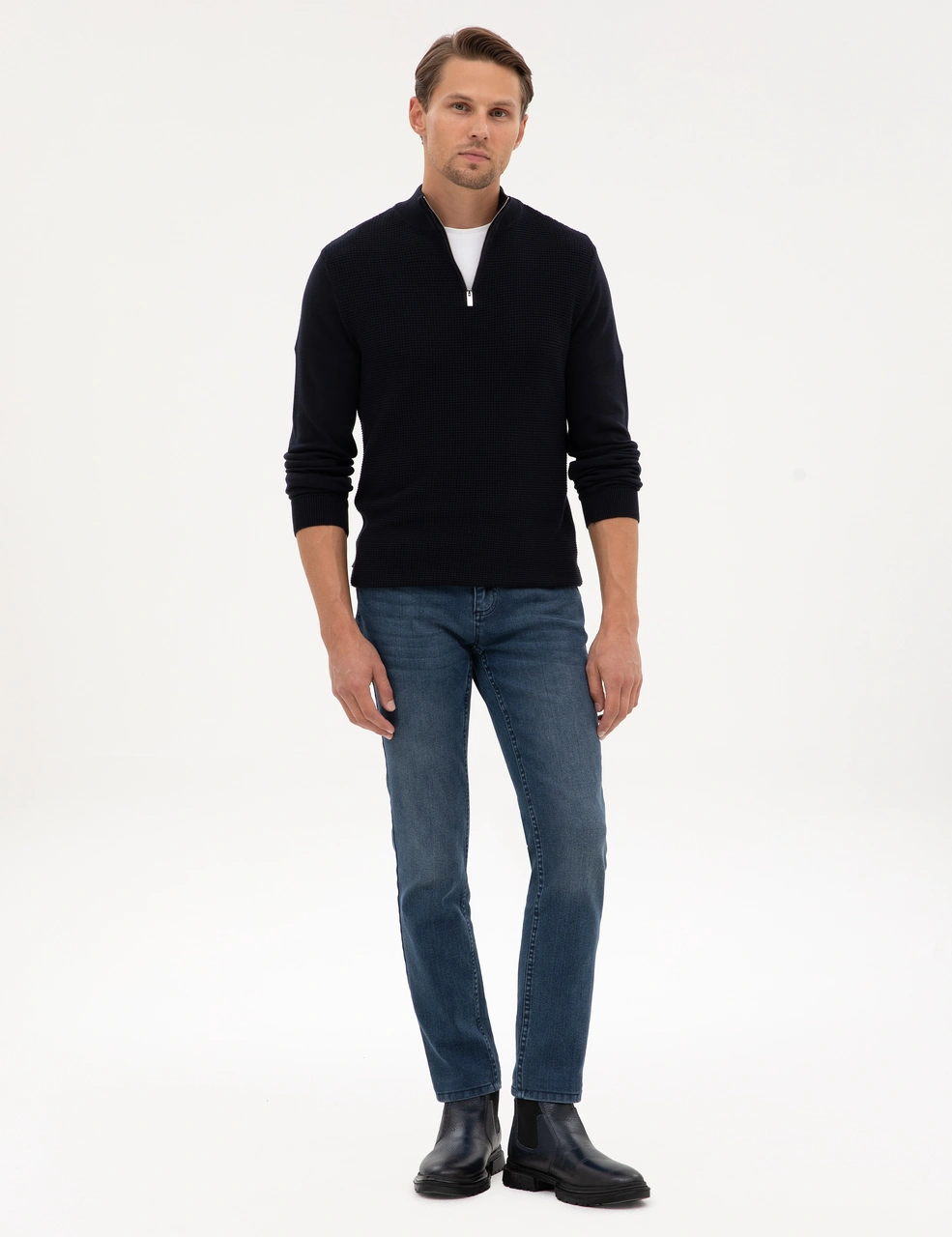 Pierre Cardin Erkek Lacivert Kazak /triko 50317397-vr033 Lacivert