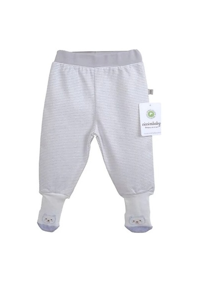 Ciccim Baby Çoraptolon Çizgili Toprak-11356 Kahverengi