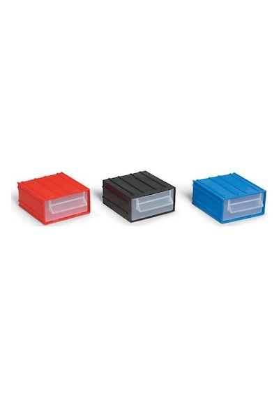 Portbag Pç011 Çekmece Mavi-kırmızı - Ysno-292697