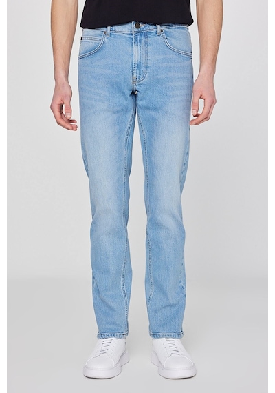 Lee L707 Daren Straight Fit Normal Bel Jean Pantolon Ml707knmb Açık Mavi