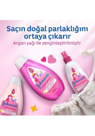 Johnson's Baby Işıldayan Parlaklık Bebek Şampuanı 500 ML