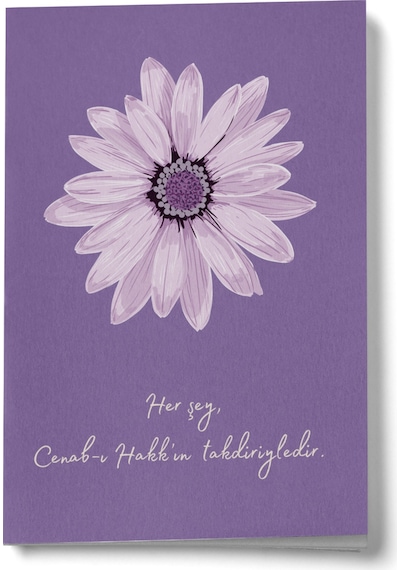 Her Şey Cenab-ı Hakk'ın Takdiriyledir Mini Defter Çok Renkli