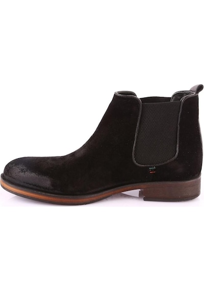 Freefoot 3601-1 Siyah Süet Çekme Bot 001