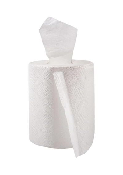 İçten Çekmeli Kağıt Havlu 6'lı 2,5 Kg - 2 Katlı, 21cm Yaprak Eni - 23gr Dolgu