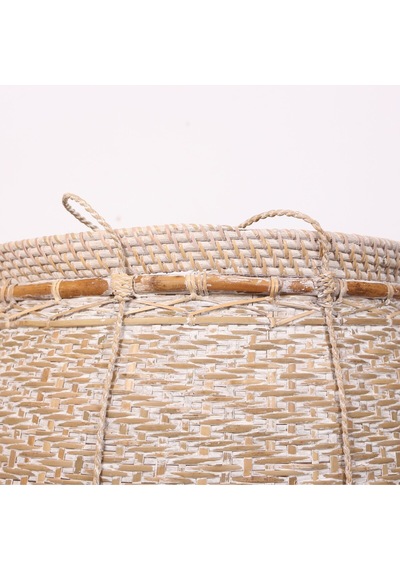 Kafe Rattan Sepet Kapaksız 45x40x50 Cm L Bej