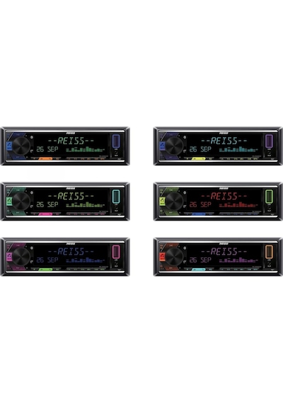 Reıss Audı Rs-mx88dsp Oto Teyp Dsp 4x50 Watt Bluetooth Mobil Aplikasyon Usb Sd Fm Aux