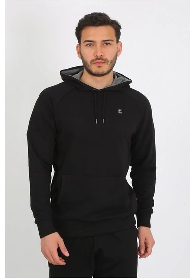 Joma Erkek Günlük Sweatshirt Hoody Limit 4241303 Siyah