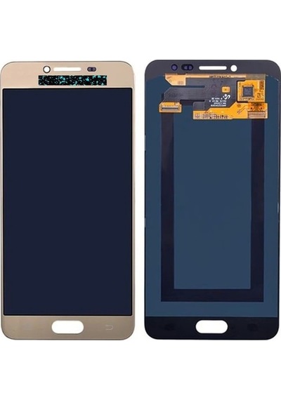 Samsung Galaxy Uyumlu C5 Pro Sm-c5010 Lcd Ekran Dokunmatik Gold