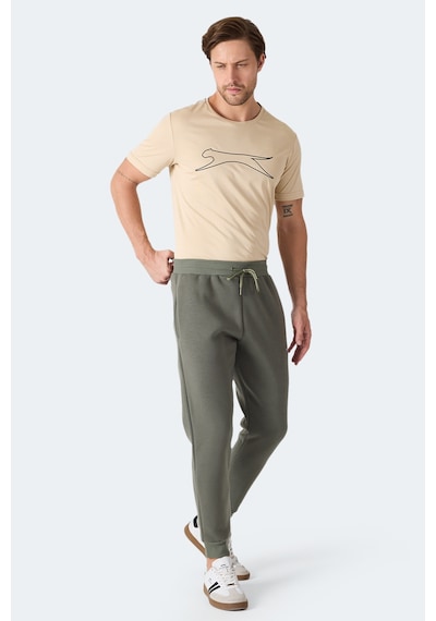 Slazenger Mach I Erkek Haki Eşofman Altı Haki