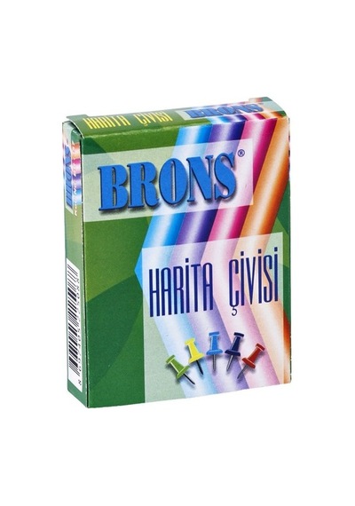 Brons Harita Çivisi Br-357 10'lu Paket