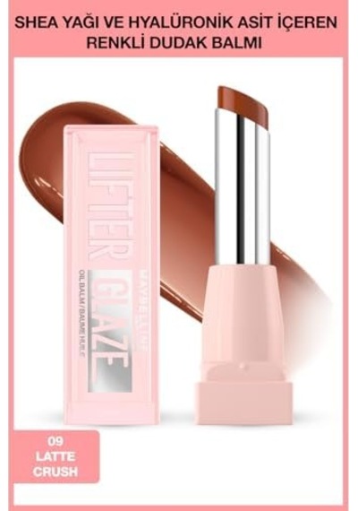New York Lifter Glaze Shea Yağı Ve Hyalüronik Asit İçeren Renkli Dudak Balmı - 09 Crush