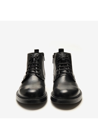 Nero Black Bot Erkek 2237 Exton Vıtello Toscano Chukka Boot With Side Zip siyah