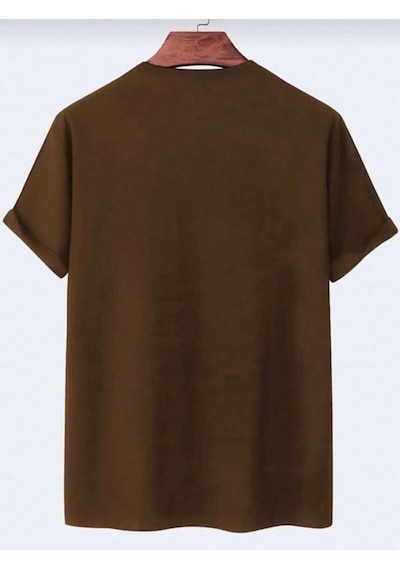 Kozia Outdoors Çizgi Film Karakterleri Baskılı Oversize Basic O Yaka Unisex T-shirt Kahverengi Kozia Outdoors Çizgi Film Karakterleri Baskılı Oversize Basic O Yaka Unisex T-shirt Kahverengi