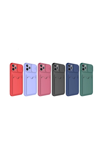 Apple Uyumlu iPhone 11 Pro Kılıf Zore Kartix Kapak Koyu Mor