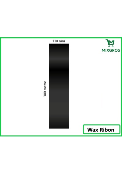 110x300 Metre Wax Ribon 10 Adet 10