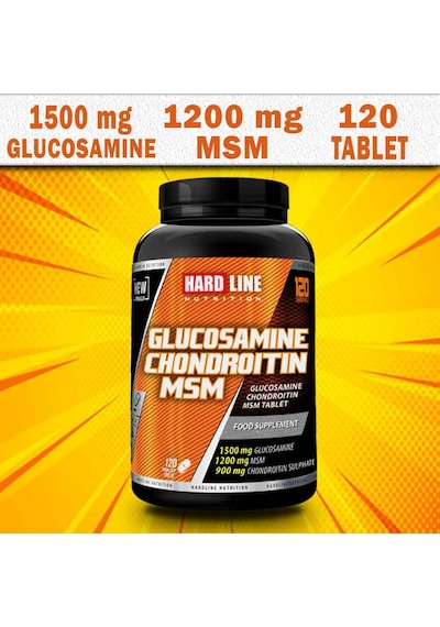 Hardlineglucosamine Chondroitin Msm 120 Tablet