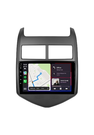 Chevrolet Aveo 2011-2013 Android Multimedya Carplay Android Auto Navigasyon Kameralı 6gb Ram 64gb 9"