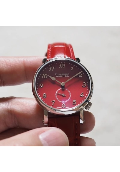 Odaka Chili Pepper Red Kol Saati Gümüş