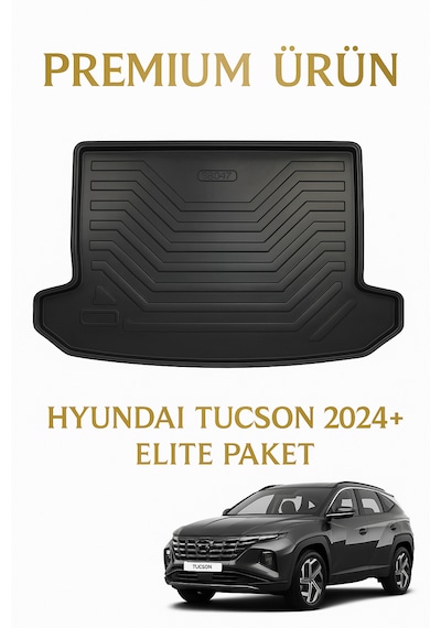 Hyundai Tucson 2024+ Uyumlu 3d Bagaj Havuzu Premium