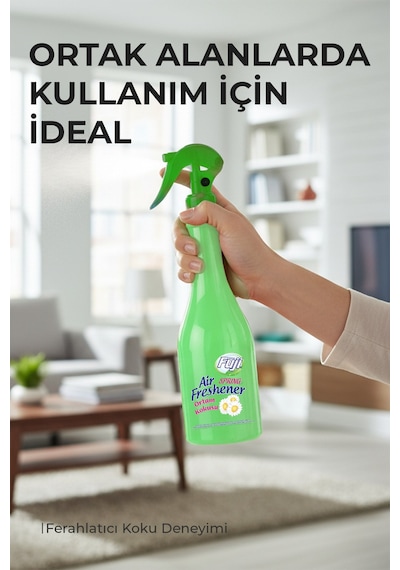 Soft & Sensitive & Spring & Lavanta & Amber & Kavun & Pudra - 400 Ml Air Freshener Neon Koku Seti Çiçeksi