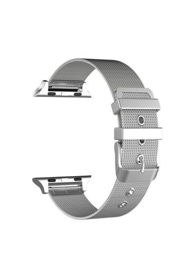 Ally Apple Uyumlu  Watch 7 45 MM 6-5-4 44 MM Kayış Kordon Çelik Klasik Tok