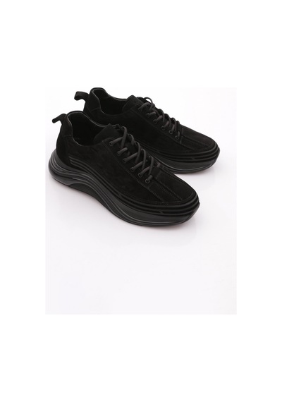 Dgn 367 Erkek Sneaker Ayakakbi Siyah Süet