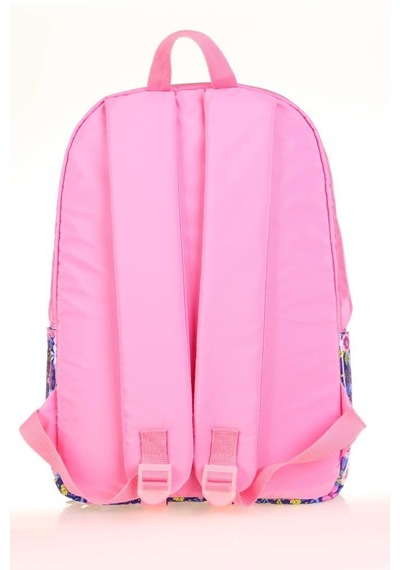 Kaukko Soft Floral Sırt Çantası Pink K1732