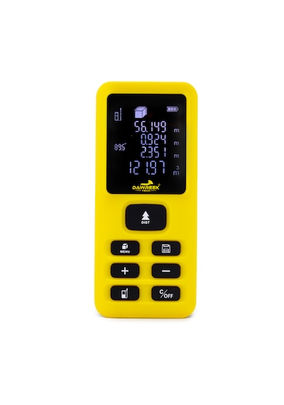 Dawreek Mesafe Ölçer E40 Yellow 80 Metre Dijital El Tipi Mesafe Ölçüm Cihazı
