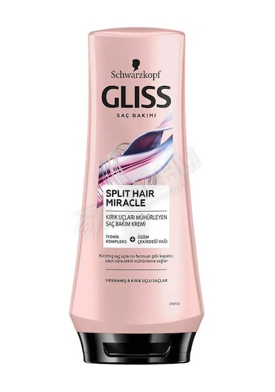 3 Adet Gliss Split Hair Miracle Con Saç Kremi 360 Ml