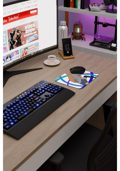 Toradora Anime V2 - 22x18 Gaming Kauçuk Kaymaz Taban Mouse Pad Fare Altlığı
