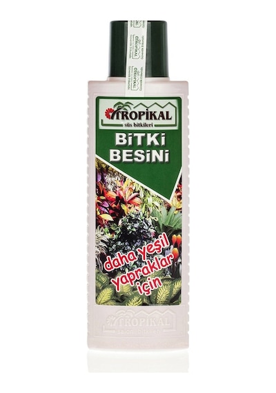 Tropikal Daha Yeşil Yapraklı Bitkiler İçin Sıvı Bitki Besini & Vitamini 225 ML