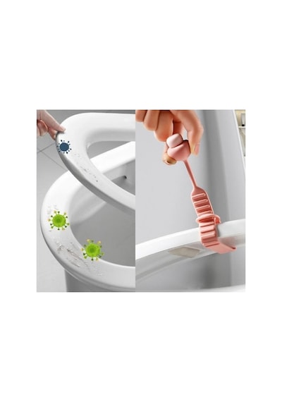 Çocuk Tuvalet Alıştırma Yardımcısı Kaldırma Kolu Pratik Ev Banyo Gereci