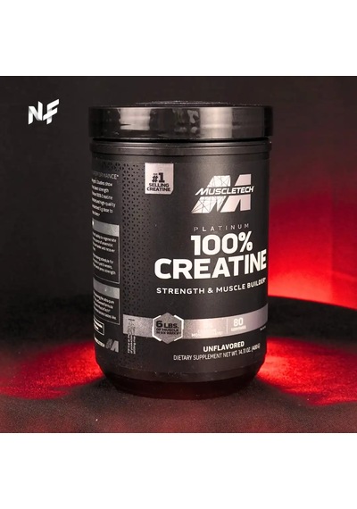 Muscletech Platinum Creatine Kreatin 400 Gram - 5 Gram