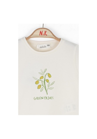 Xo Kids Kız Çocuk Tişort 1-4 Yaş 38607 Krem