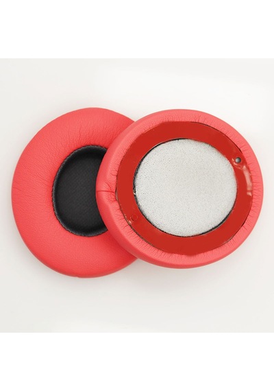 1 Set Peluş Yedek Kulak Yastıkları Beats Solo 2 Kulaklık İle Uyumlu Pink