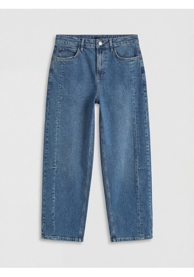 Lcw Studıo İndigo Barrel Fit Kadın Jean Pantolon Lcw Studıo İndigo Barrel Fit Kadın Jean Pantolon