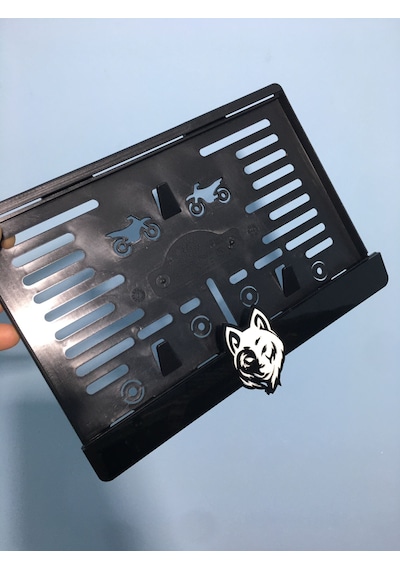 Kurt Logo Pleksi Motor Plakalığı