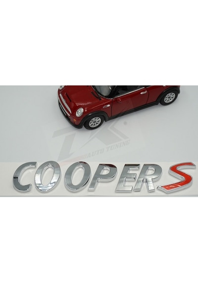 Mini Cooper S Logo Krom Abs Bagaj 3M 3D Yazı Amblem (548707790)