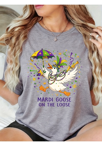 Noıssey Urban Pop Graphic Kadın Tişört Koleksiyonukod 5396 Gri