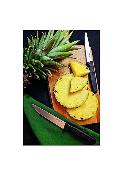 Cut 4 Fresh Sebze Soyacak Ve Bıçak Seti 4 Parça Siyah St-401