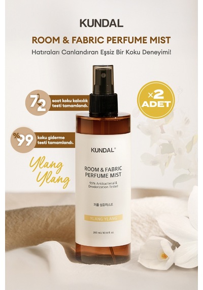 Oda Ve Kumaş Kokusu Kundal Room & Fabric Perfume Mist Ylang Ylang 300 Ml Ylang Ylang