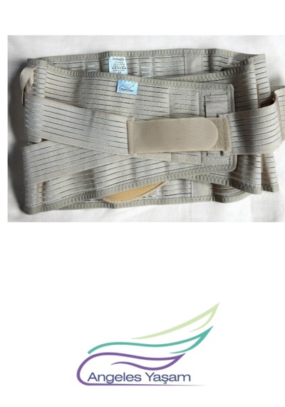 Angeles Yaşam Lumbostad Korse 26cm Standart