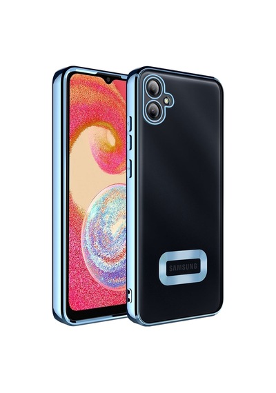 Samsung Galaxy Uyumlu A04 Kılıf Hole Lazer Silikon Kapak