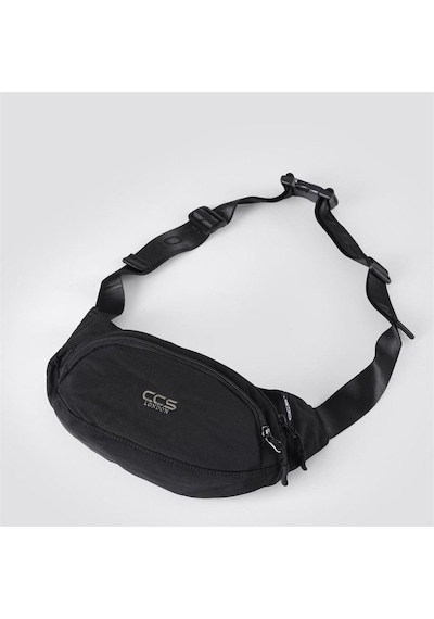 Anka Ççs 31415 Sport Bel Çantası Siyah Tek Renk
