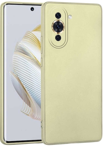 Zore Huawei Nova 10 Kılıf Msra Premier Silikon Kapak - Gold Gold