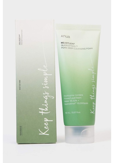 Defacto Anua Heartleaf Kuersetinol Derin Gözenek Temizleme Köpüğü 150ml F7922axnsgn1