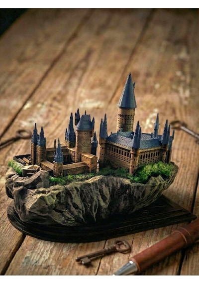 Eselya3d Harry Potter Hogwarts Şatosu Figür-harrypotter Hediye Biblo/büyücülük Ve Cadılık Okulu/15cm